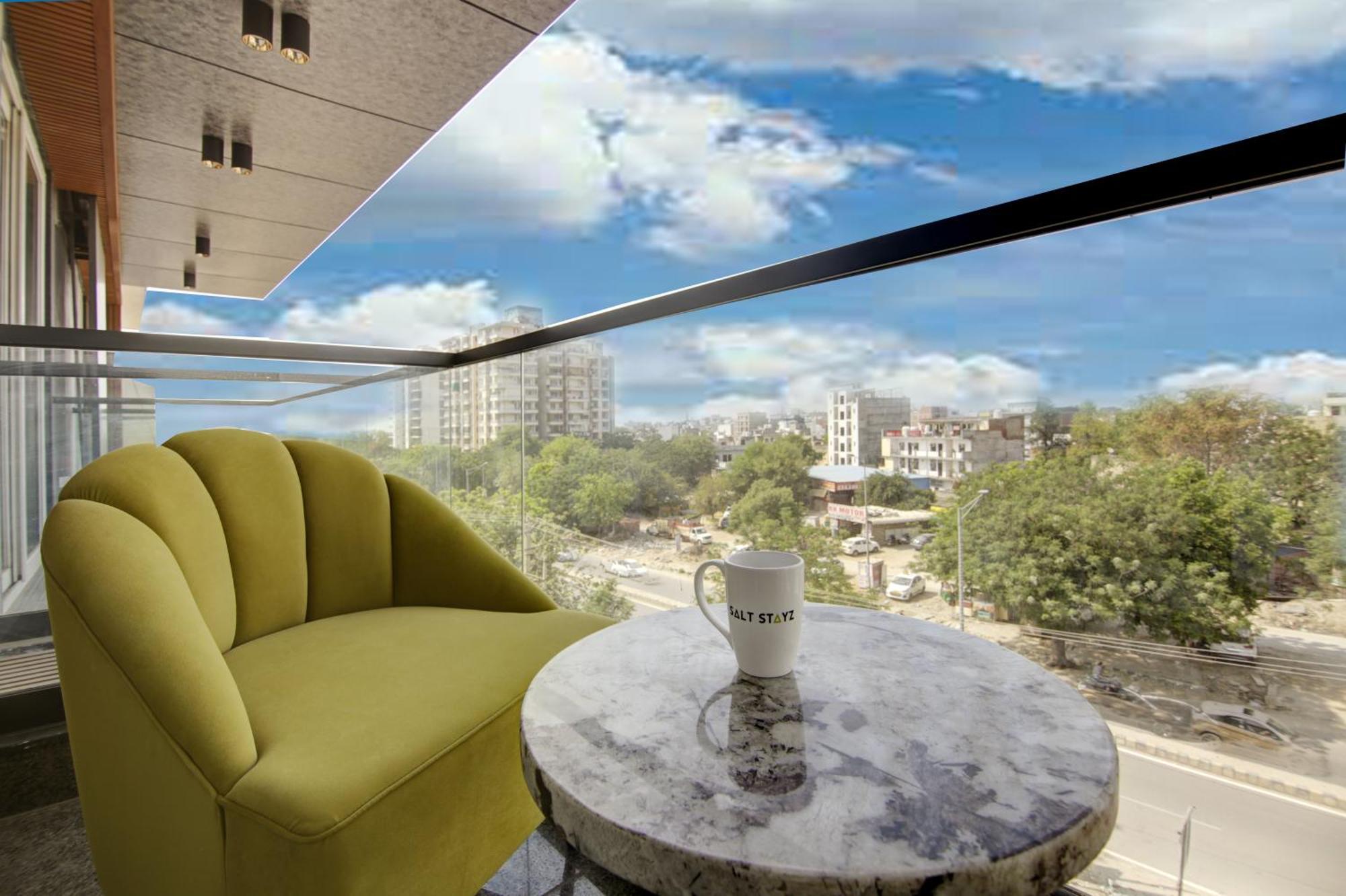 Saltstayz Premier - Near Golf Course Road & Sector 57 Gurgaon Exterior foto